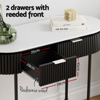 Artiss Romeo Console Table with 2 Drawers