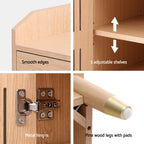 Elegant 4-Tier Shoe Rack Cabinet for 16 Pairs