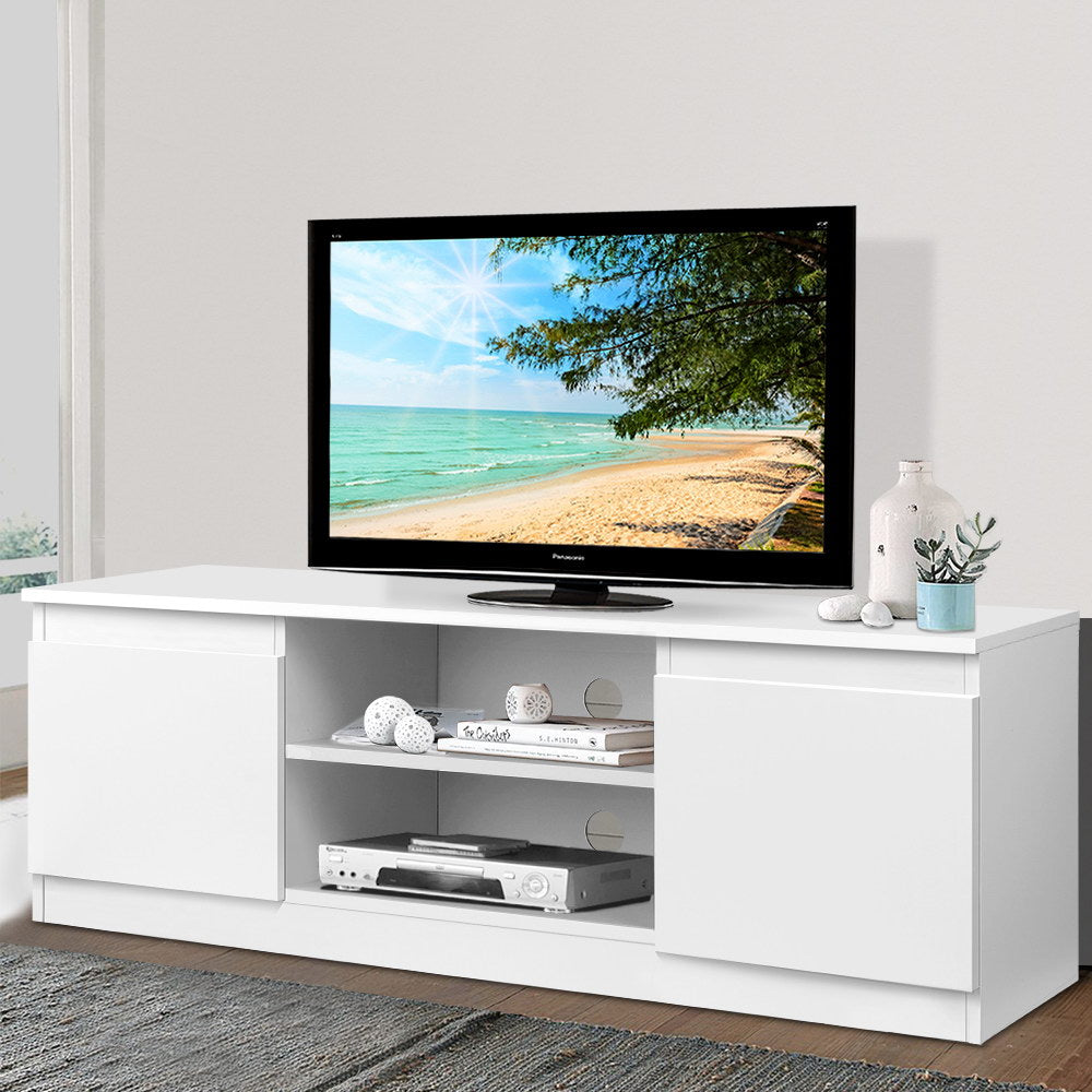 Artiss 120cm White TV Cabinet Entertainment Unit