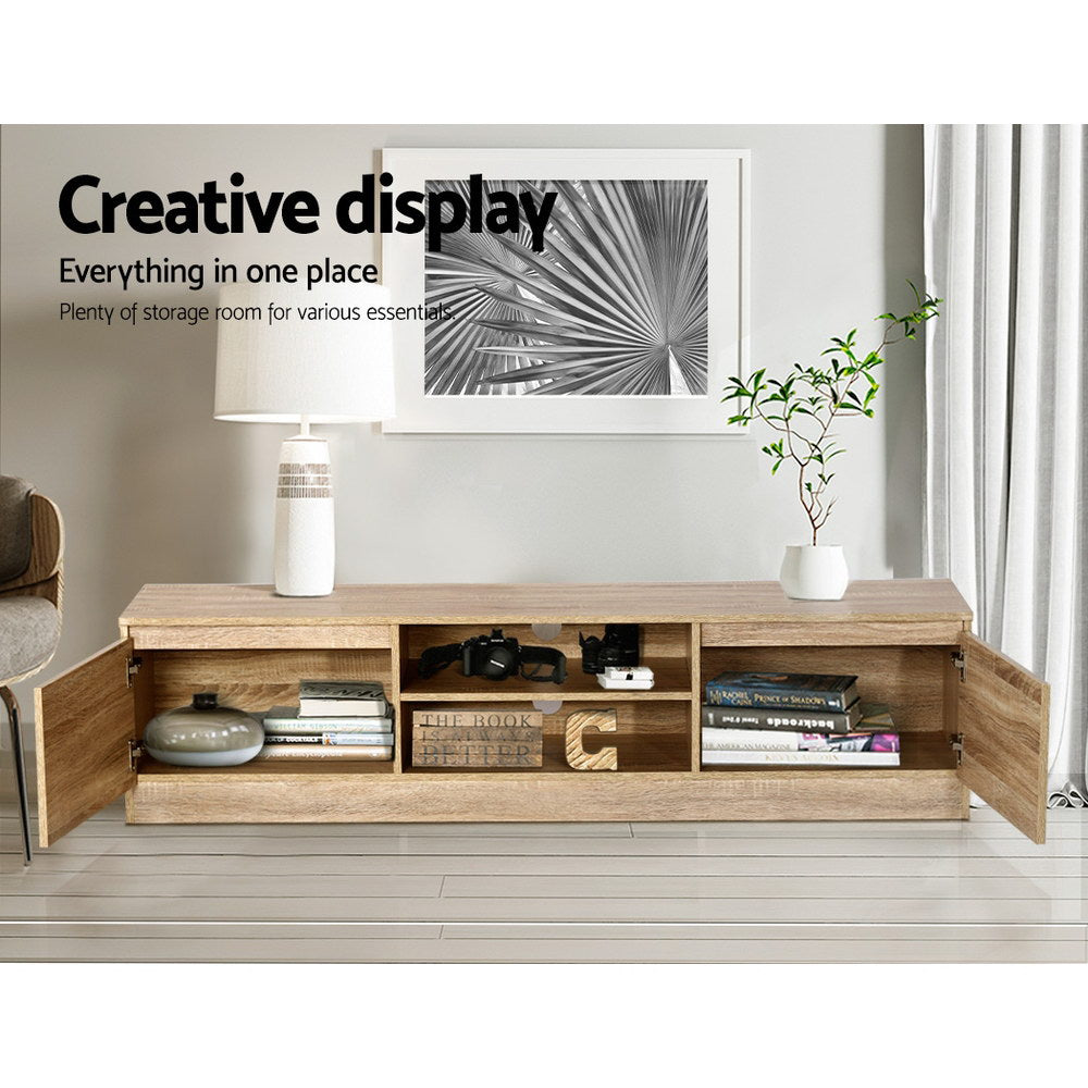 Artiss 160cm Pine TV Cabinet Unit