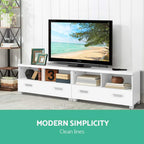 Artiss 180cm White TV Cabinet Entertainment Unit