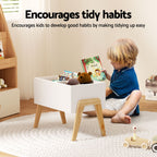 Keezi Kids Wooden Toy Storage Box