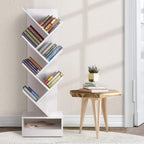 Artiss ECHO White 7-Tier Tree Bookshelf