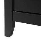 Artiss Black Buffet Sideboard with Double Doors