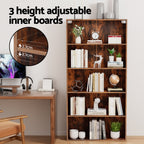 Artiss 5-Tier Walnut Bookshelf