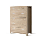 Elegant 5-Drawer Tallboy Chest of Drawers