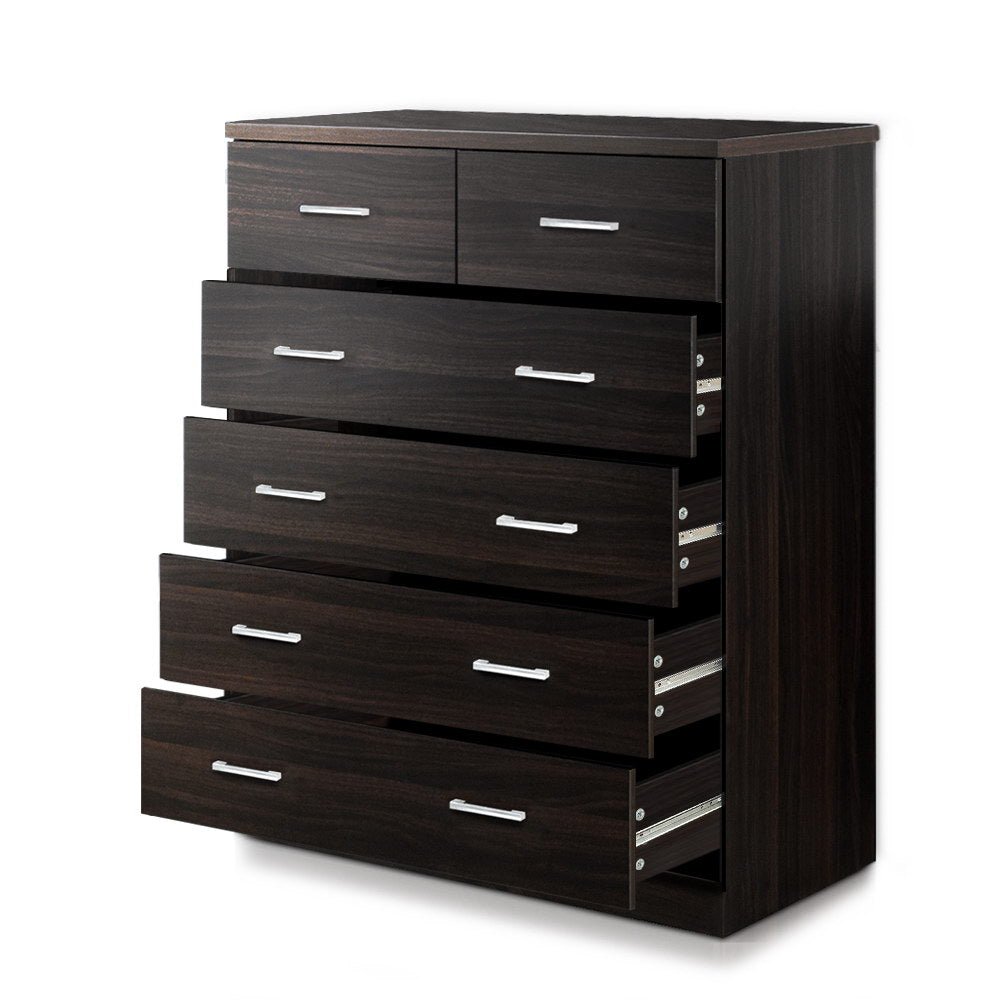 Contemporary 6-Drawer Chest for Elegant Storage