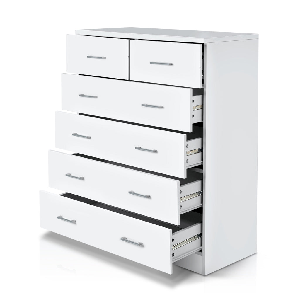 Contemporary 6-Drawer Chest for Elegant Storage