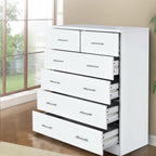 Contemporary 6-Drawer Chest for Elegant Storage