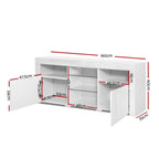 Artiss LED Entertainment Unit with Storage