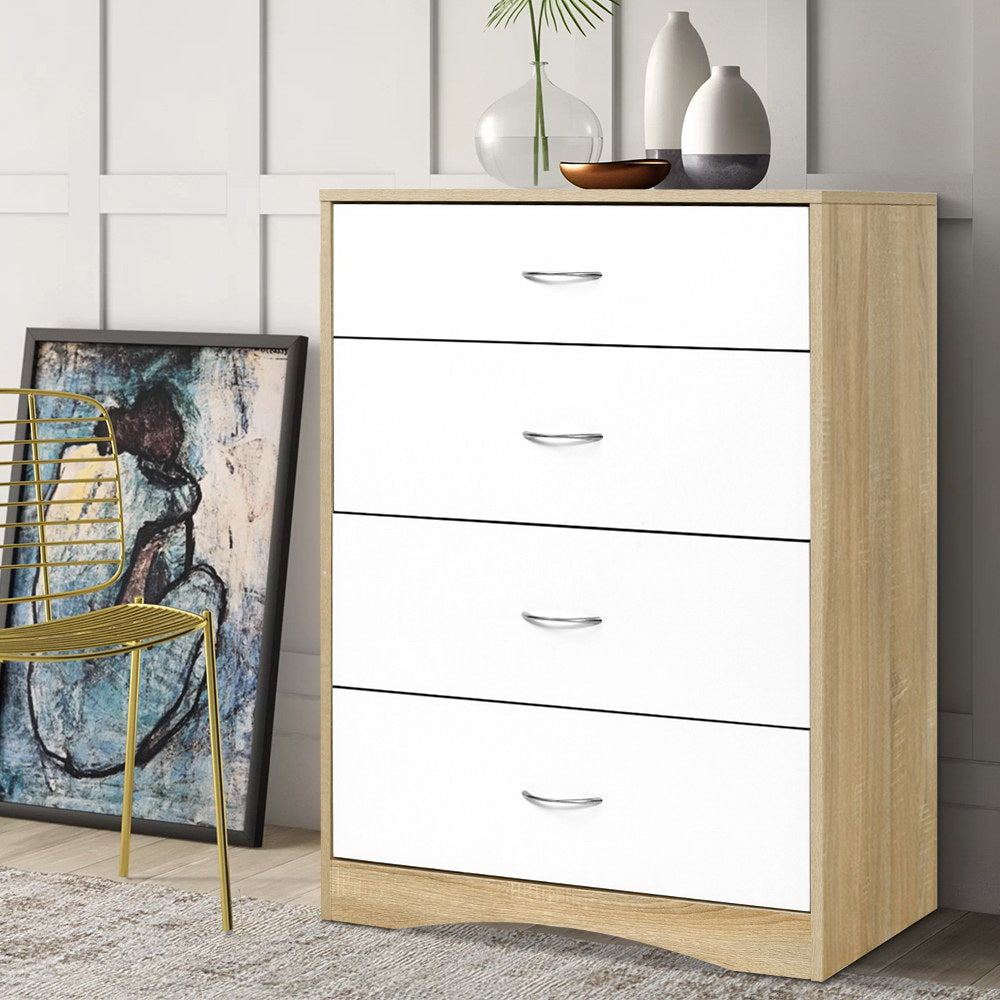 Contemporary 4-Drawer Chest of Drawers