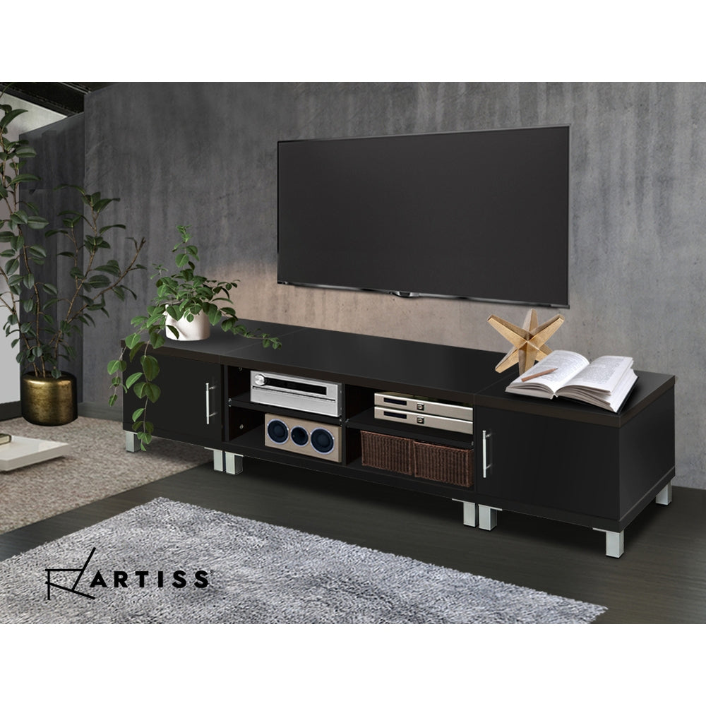 Artiss 190cm Black Entertainment Unit