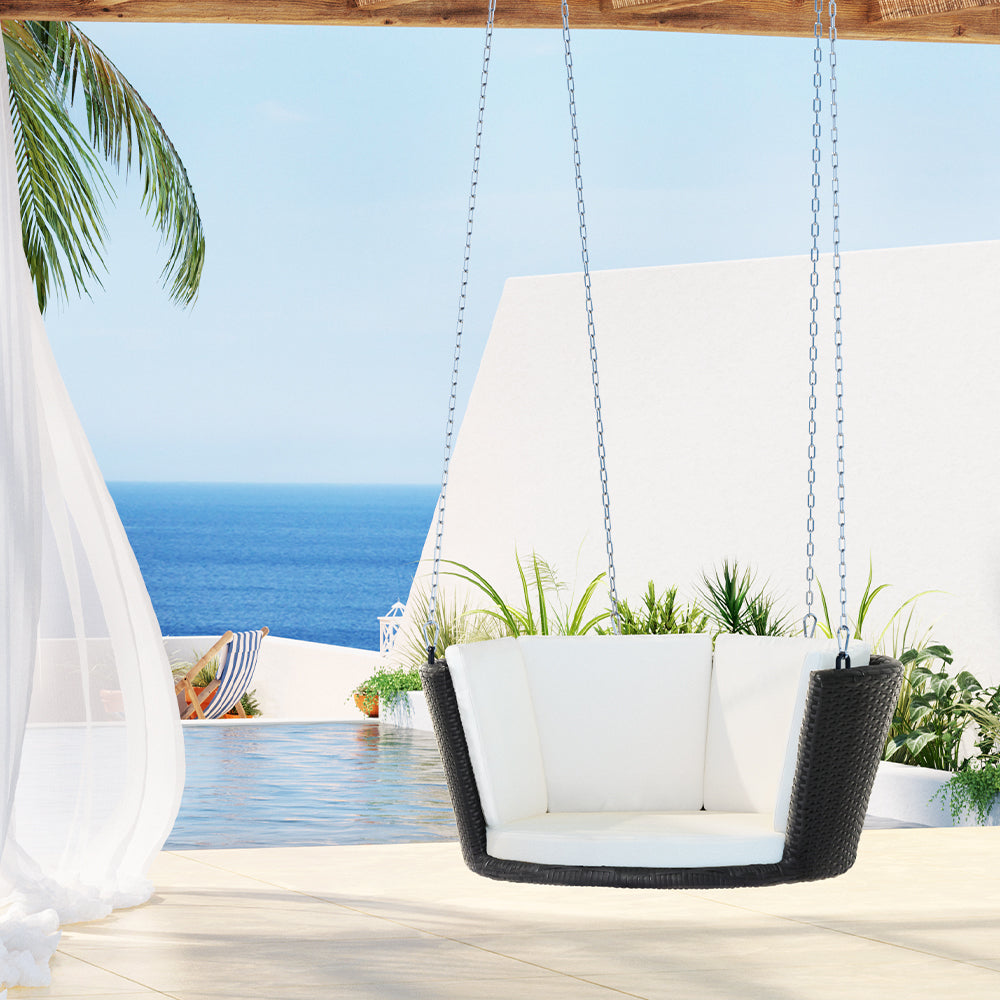 Gardeon Rattan Outdoor Swing Chair
