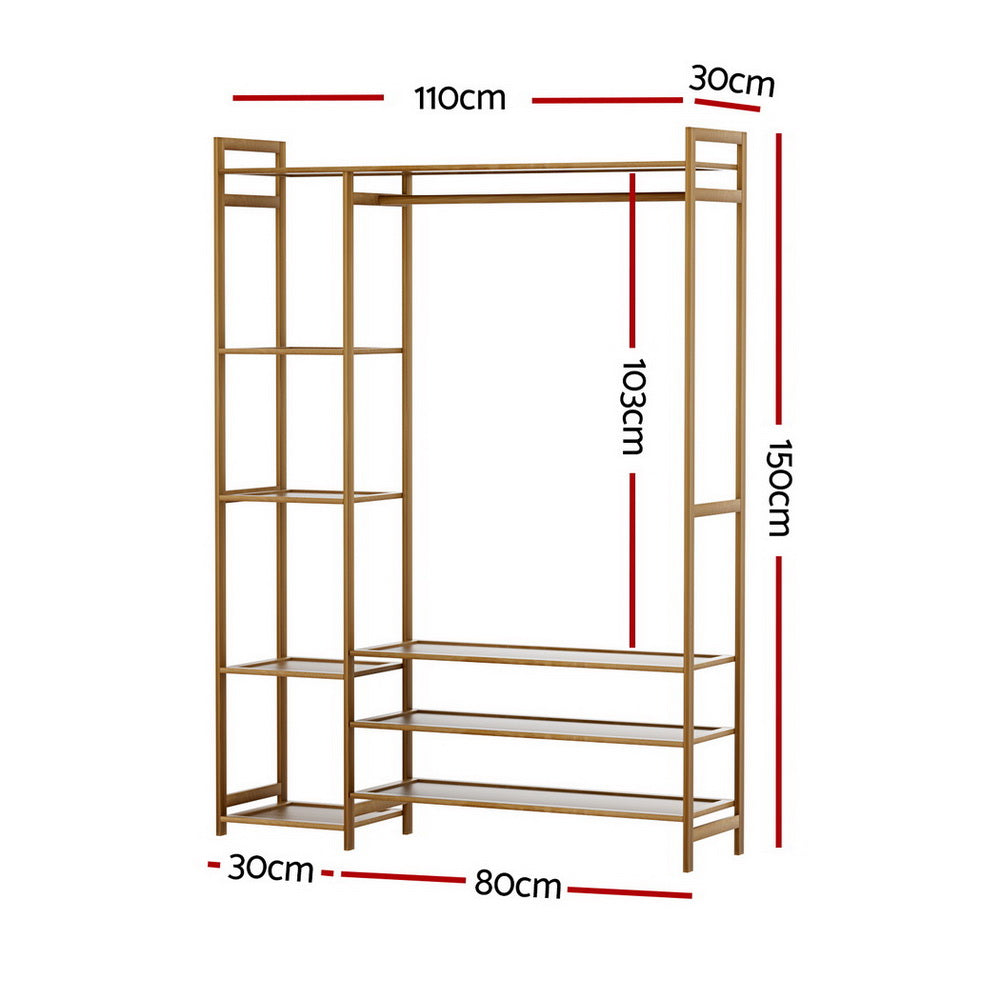 Elegant Bamboo Clothes Rack and Airer