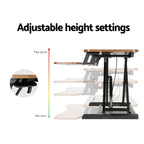 Artiss Height Adjustable Standing Desk Riser