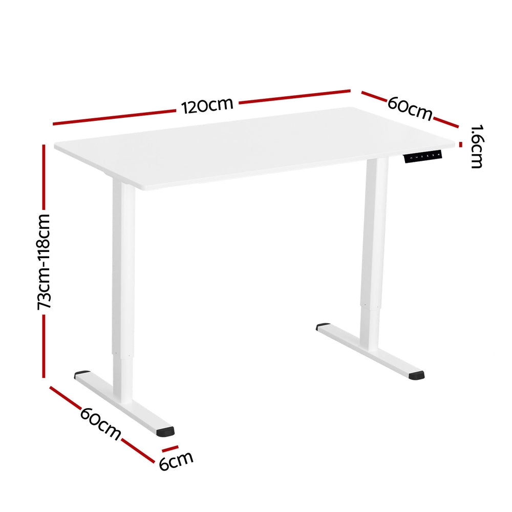 Artiss Electric Adjustable Standing Desk 120CM