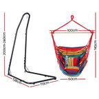 Gardeon Hammock Chair with Heavy Duty Steel Stand