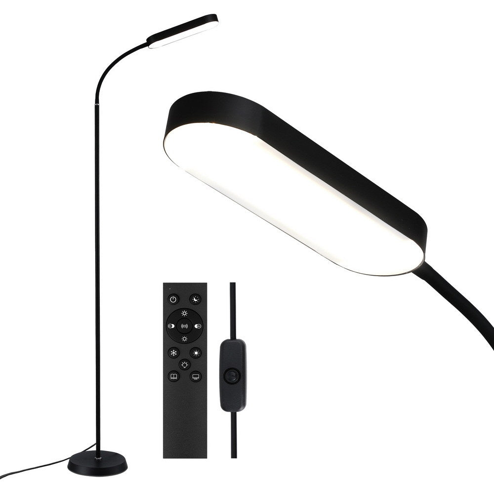 LED Floor Lamp with Remote Control and Adjustable Color Temperature