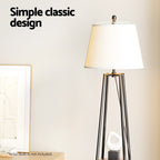 Elegant 2-Tier LED Floor Lamp with Storage