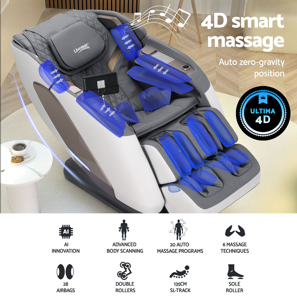 Livemor Melisa 4D Electric Massage Chair