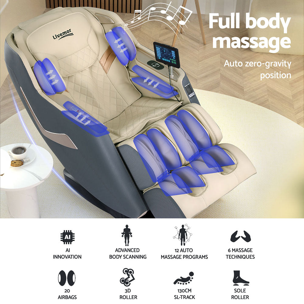 Livemor 3D Opal Electric Massage Recliner