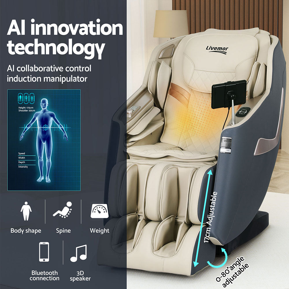 Livemor 3D Opal Electric Massage Recliner