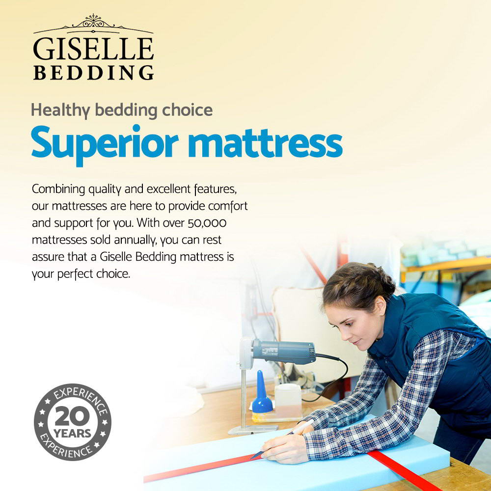 Giselle Bedding Premium Comfort Pillow Top Mattress