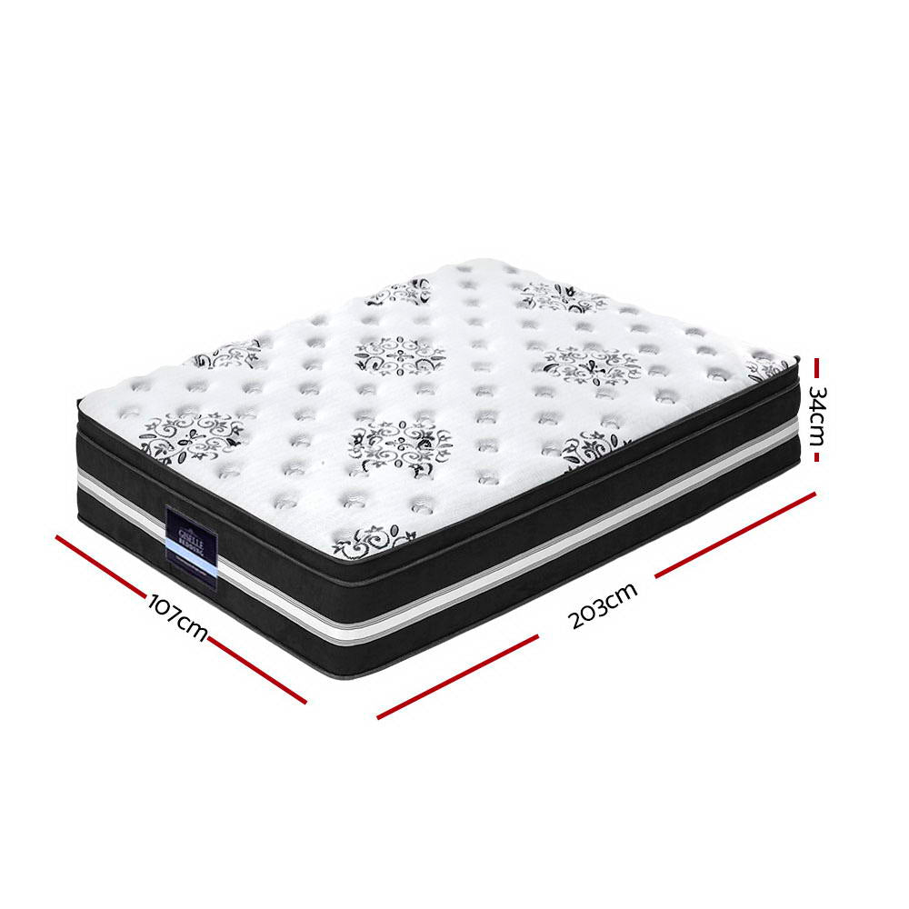 Giselle Bedding Euro Top Cool Gel Mattress