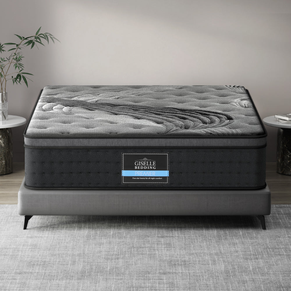 Giselle Bedding 34cm Bamboo Charcoal Mattress