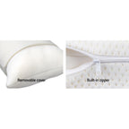 Giselle Bedding Memory Foam Pillow Twin Pack