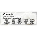 Giselle Bedding Memory Foam Pillow Twin Pack