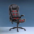 Artiss Heated Massage Office Chair - Recliner