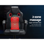 Artiss Khir Ergonomic Massage Gaming Chair