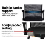 Artiss High Back Mesh Office Chair - Black