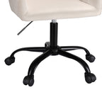 Artiss Velvet Office Chair - Cream