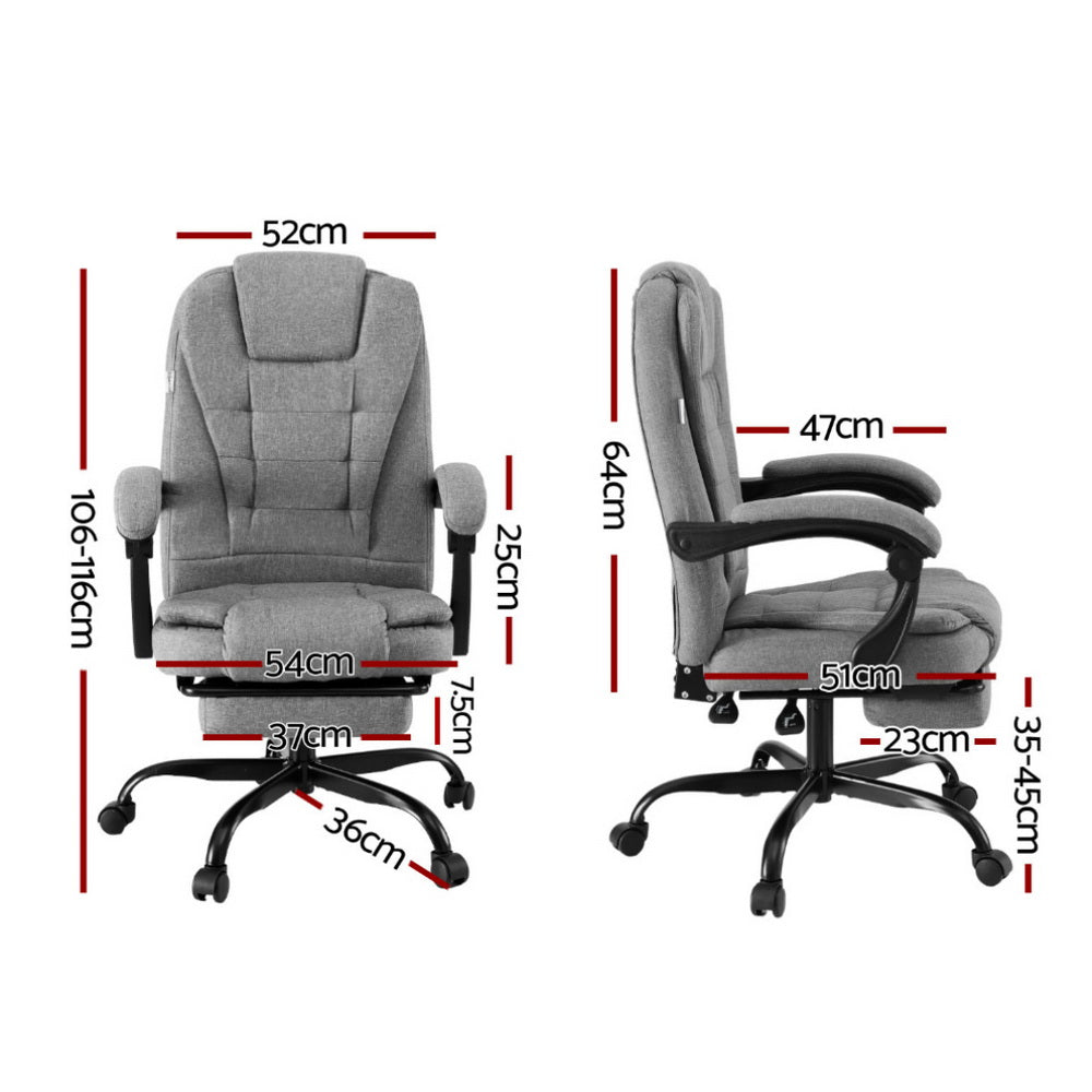 Artiss Executive Office Chair with Footrest