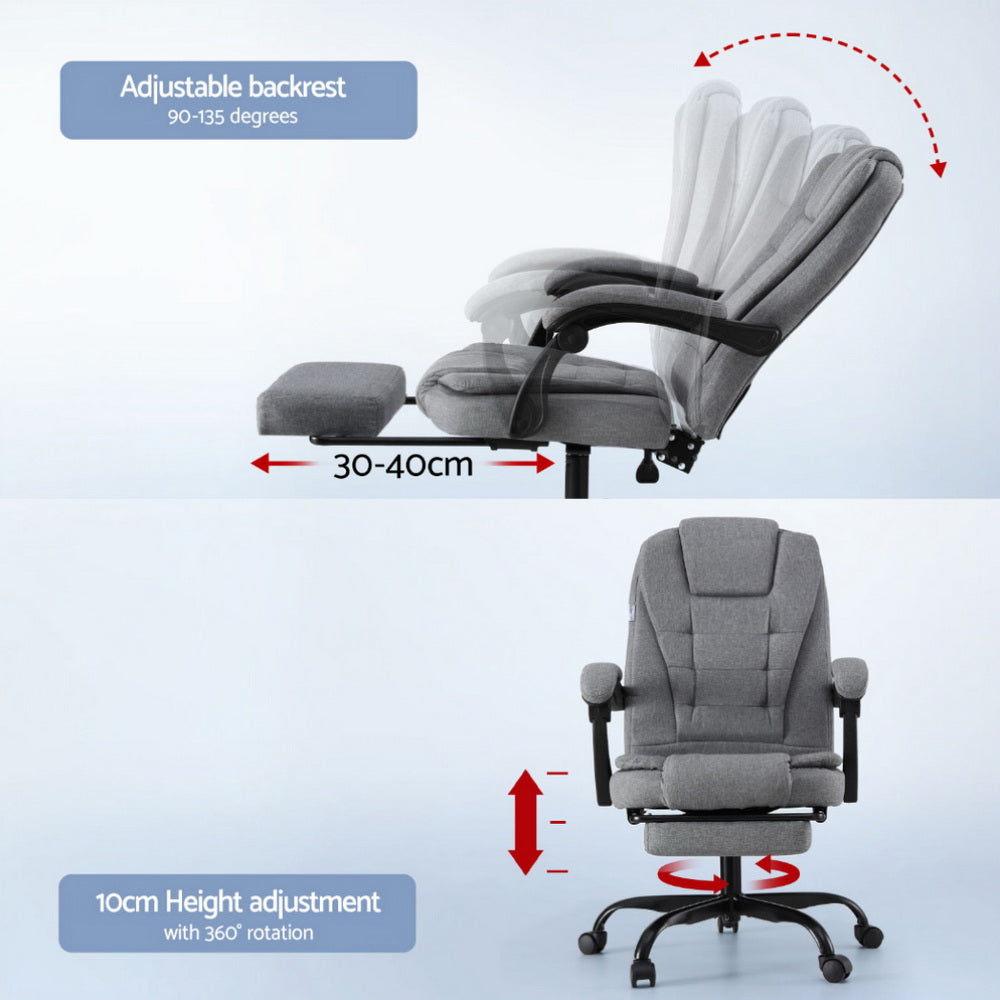 Artiss Executive Office Chair with Footrest
