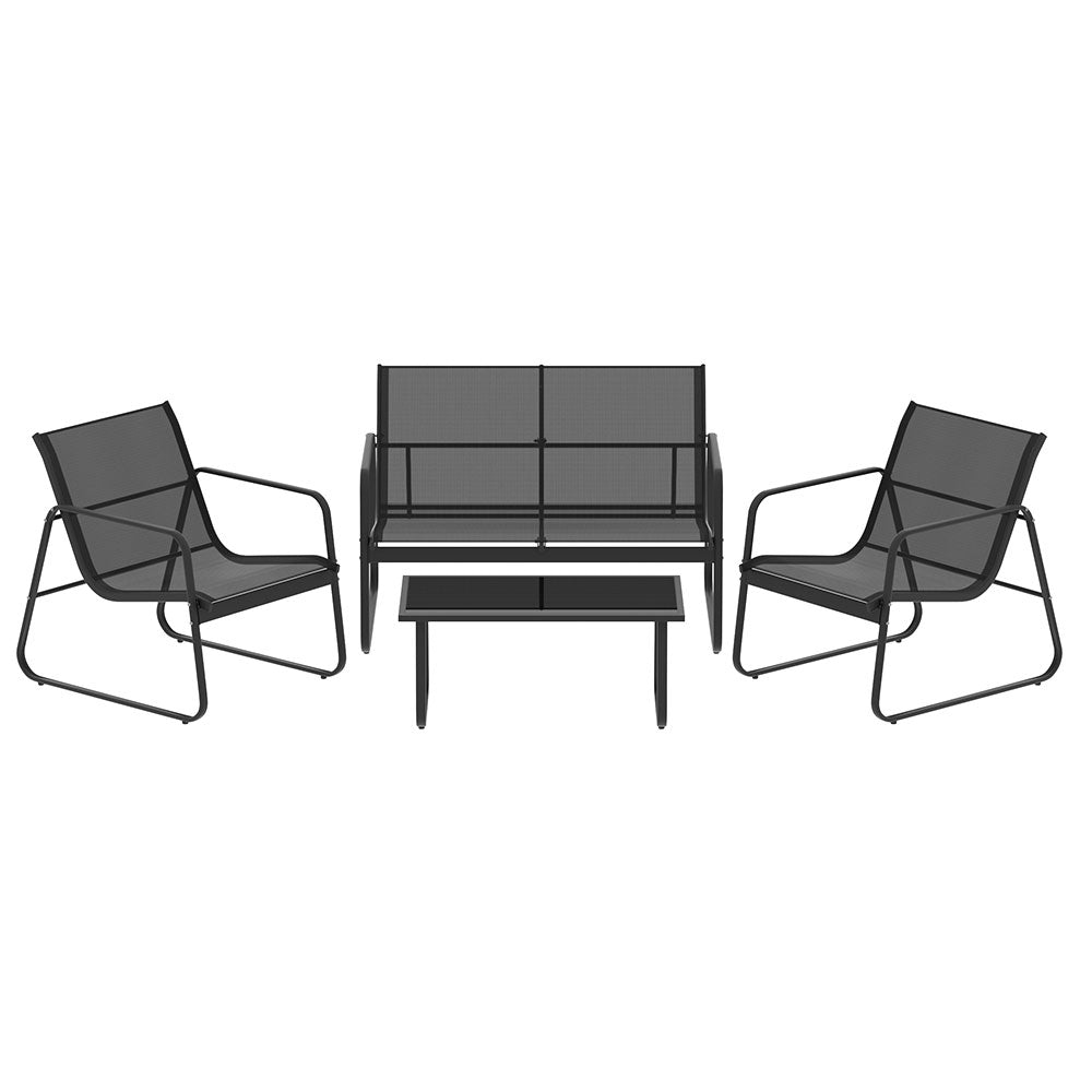 Gardeon 4-Piece Elegant Outdoor Sofa Set