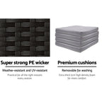 Gardeon 5-Piece Elegant Outdoor Bar Set