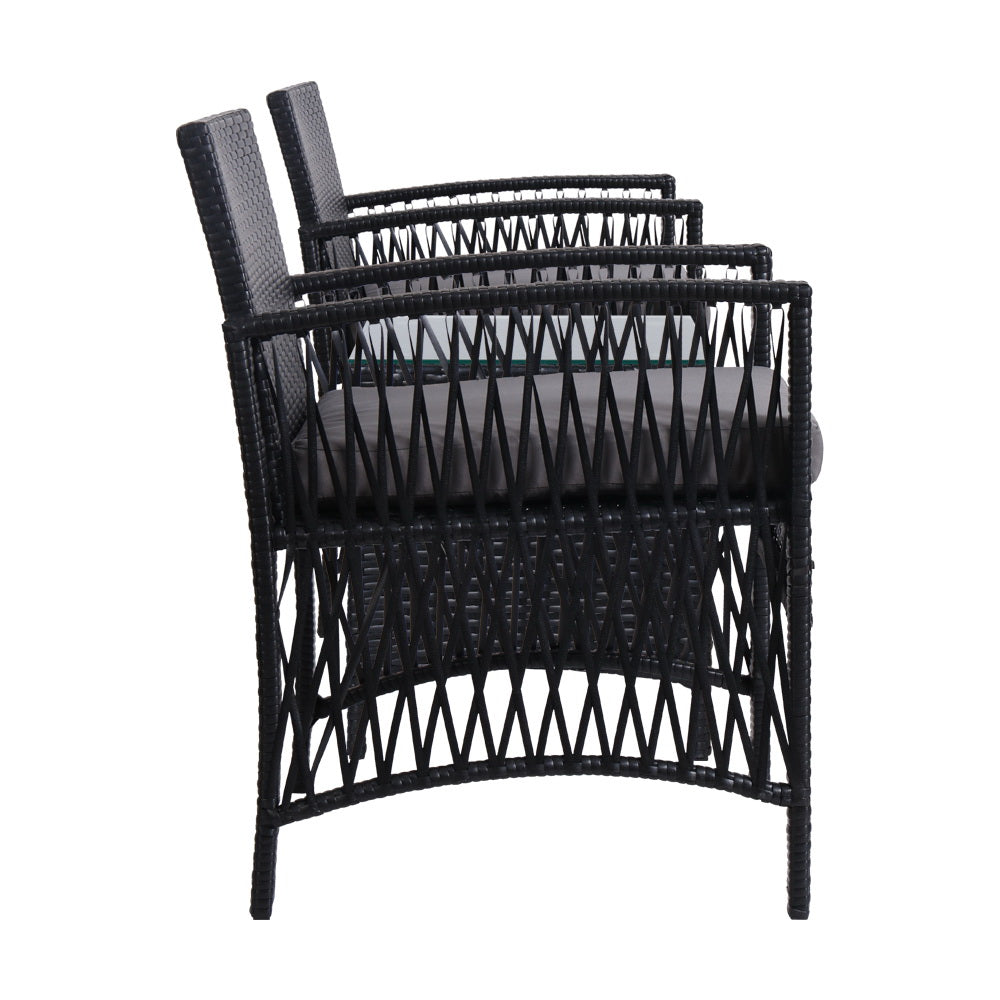 Gardeon Elegant 3-PC Bistro Set