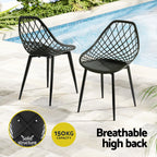 Gardeon 4PC Durable Indoor/Outdoor Dining Chairs