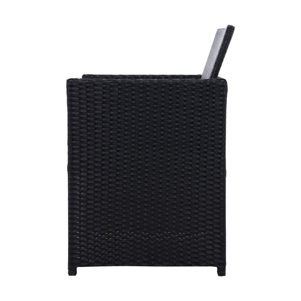 Gardeon Elegant 3PC Rattan Bistro Set