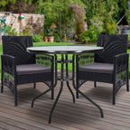 Gardeon Elegant 3PC Outdoor Bistro Set