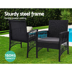 Gardeon Elegant 3PC Outdoor Bistro Set
