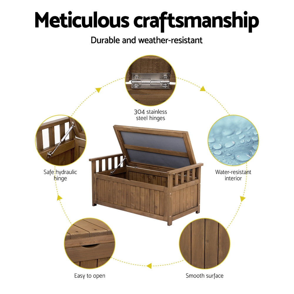 Gardeon Elegant Outdoor Storage Bench Box