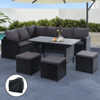 Gardeon Modular Outdoor Dining Sofa Set
