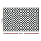 Gardeon Reversible Outdoor Rug 120x180cm