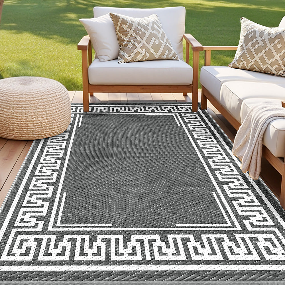 Gardeon Reversible Outdoor Rug - Versatile and Stylish