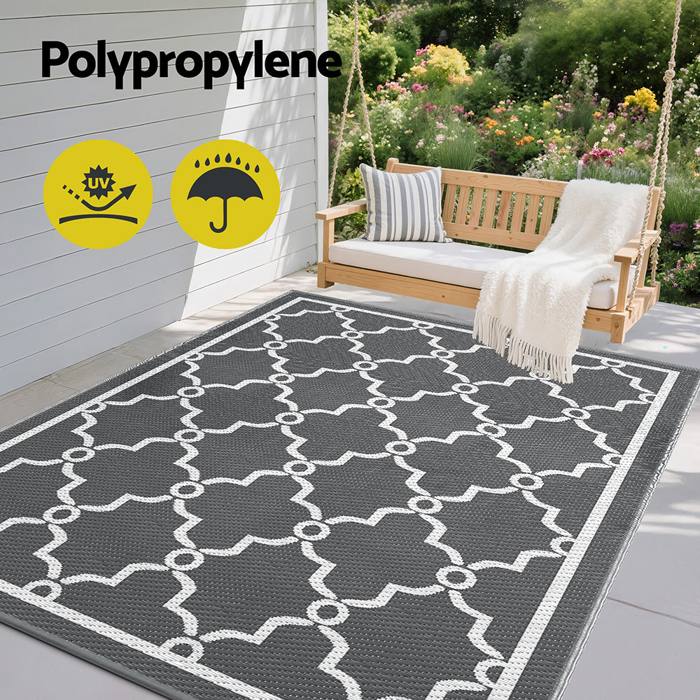 Gardeon 152x244cm Reversible Outdoor Rug