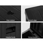 Gardeon 195L Weather-Resistant Storage Bench